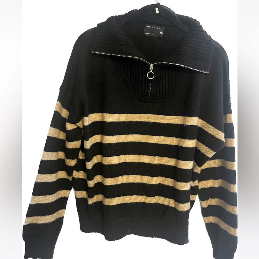 ASOS womens striped sweater size 6